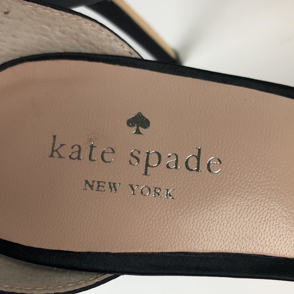 NEW Kate Spade Ingrida Black Sleek Stiletto Heels 11 - Picture 10 of 14